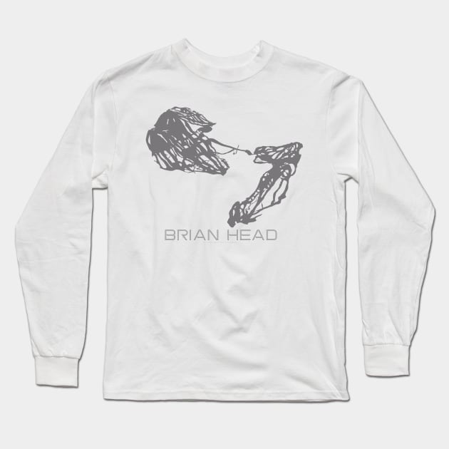 Brian Head Resort 3D Long Sleeve T-Shirt by Mapsynergy